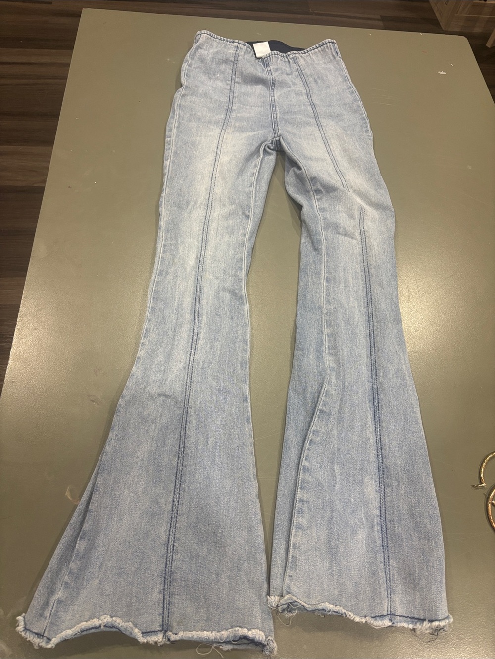 Light Blue Flared Bell bottom Women's Jeans